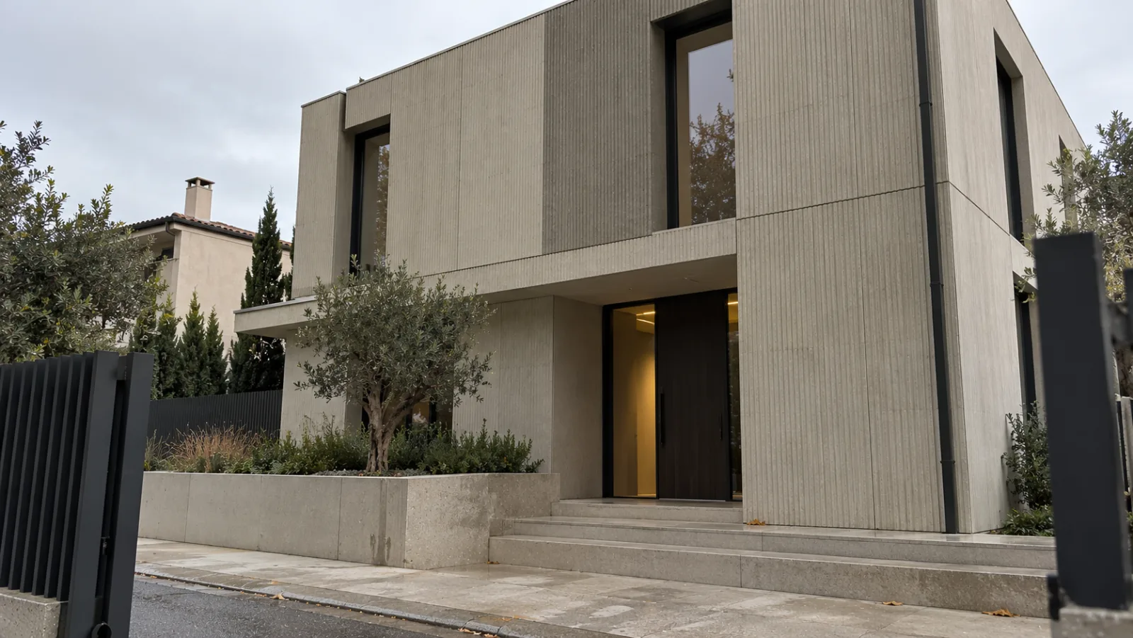 Philosophy of concrete material and texture